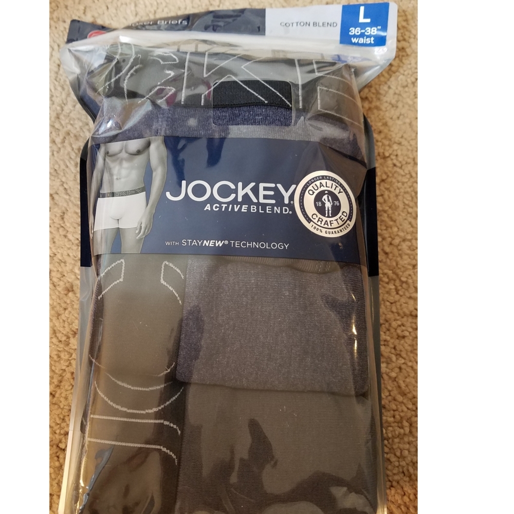 Jockey boxer briefs 4 pack size L
